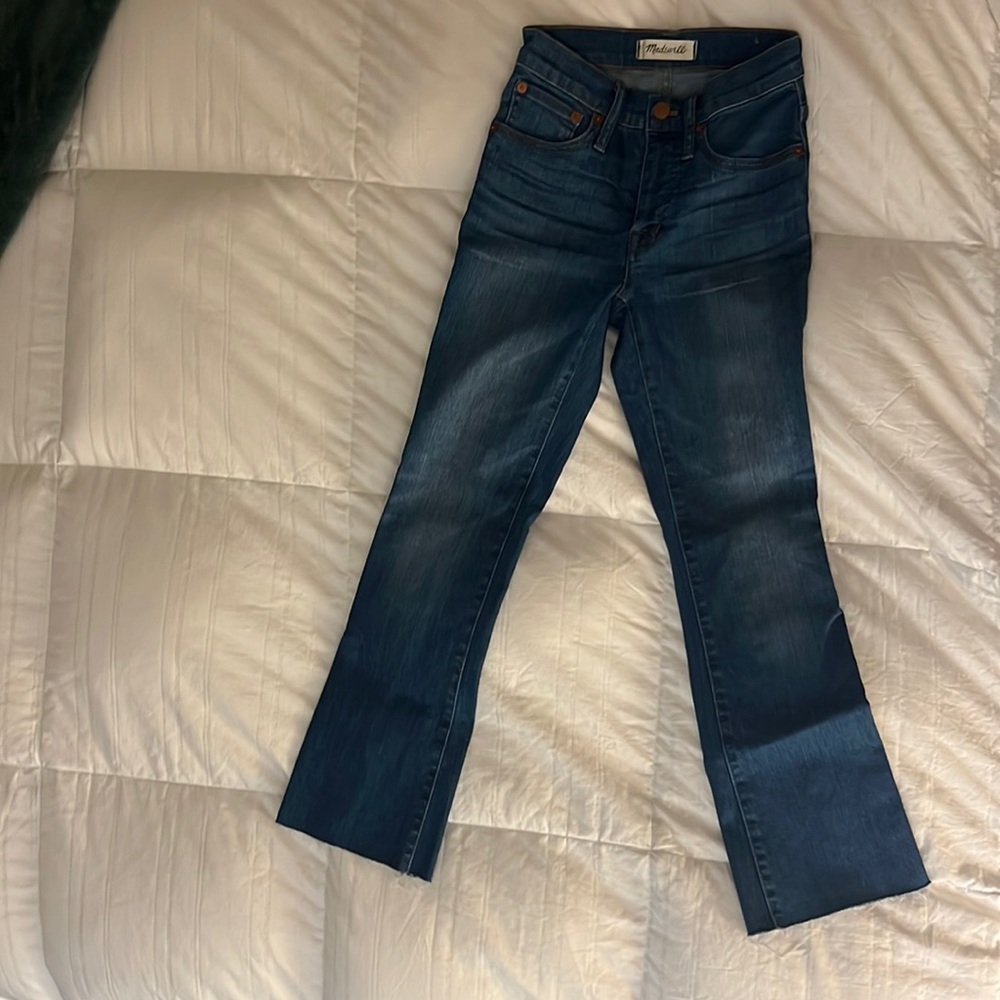 Madewell Cali Demi Boot Jeans : New and Perfect Condition